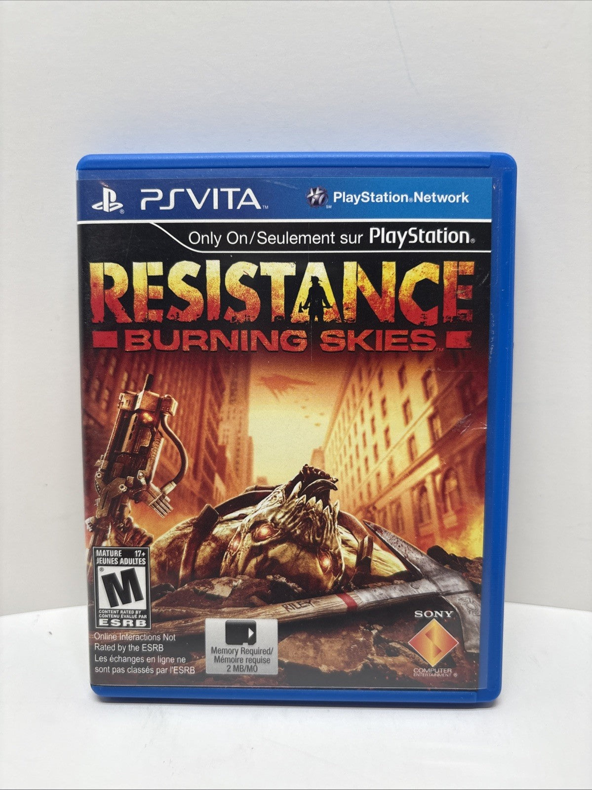Resistance: Burning Skies (Sony PlayStation Vita PS Vita, 2012)