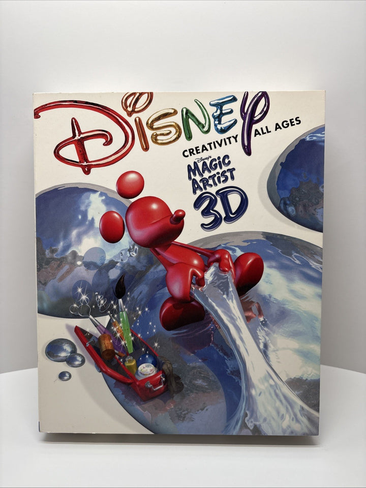 Disney Creativity Magic Artist 3D - PC CD-ROM - NIB Sealed