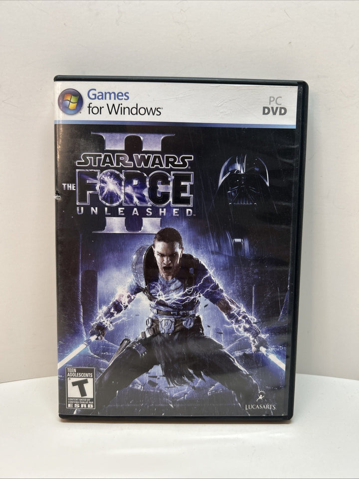 Star Wars The Force Unleashed II 2 (PC  DVD, 2010) Complete With Manual