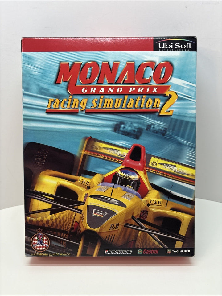 Monaco Grand Prix Racing Simulation 2 PC CD-Rom - Big Box French