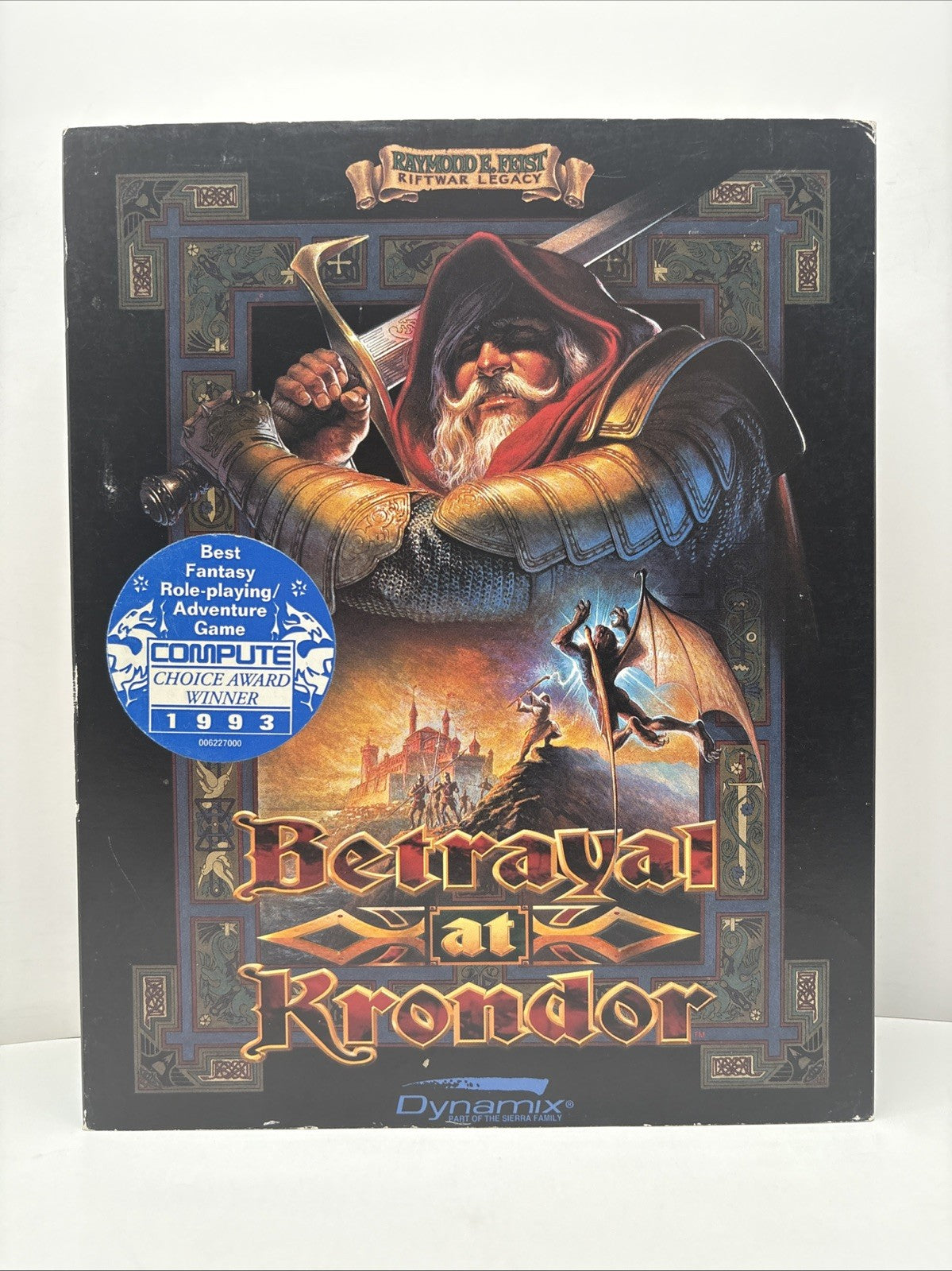 Betrayal at Krondor [3.5 Floppy] (PC, 1993) Complete in Original Big Box CIB