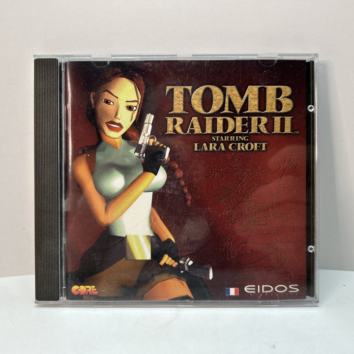 Tomb Raider II 2: Starring Lara Croft - French Français- Disc In Jewel Case