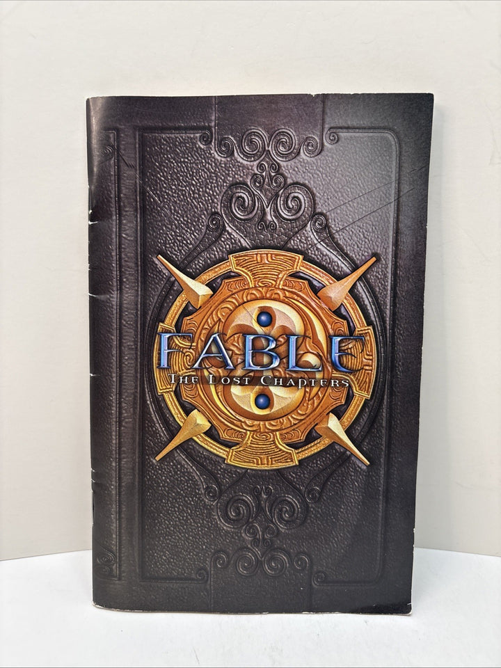 Fable The Lost Chapters - PC - Instruction Manual Booklet ONLY