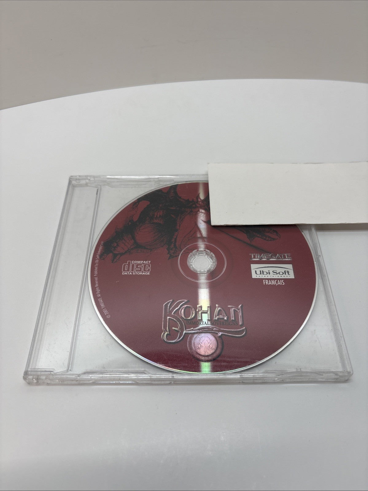 Kohan Immortal Sovereigns PC CD 2002 Disc Only With Key