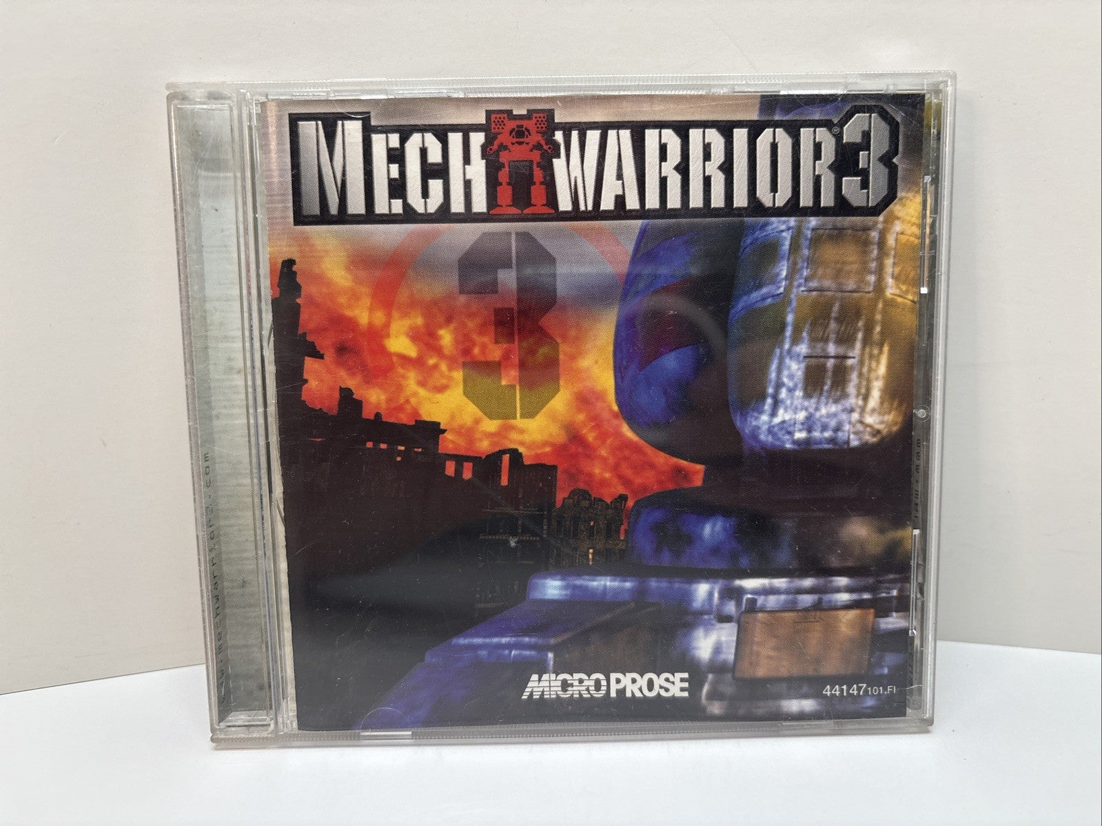 Mechwarrior 3 Windows PC CD-Rom Video Games Hasbro Sci-Fi - French Français