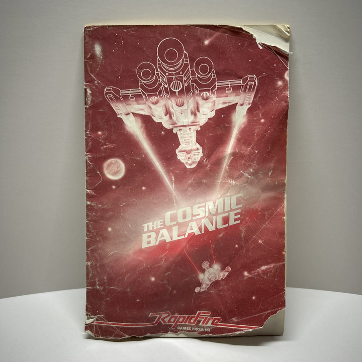 1982 Rapid Fire Games SSI THE COSMIC BALANCE Atari 400/800 Manual