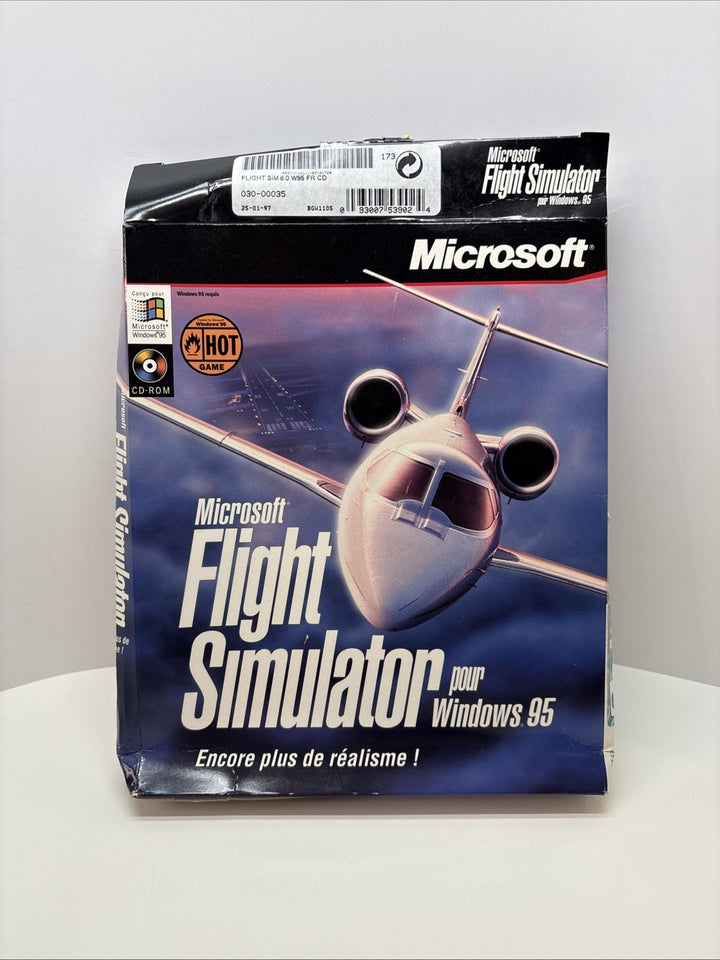 Microsoft Flight Simulator Pour Windows 95 - PC - French - Damaged Box