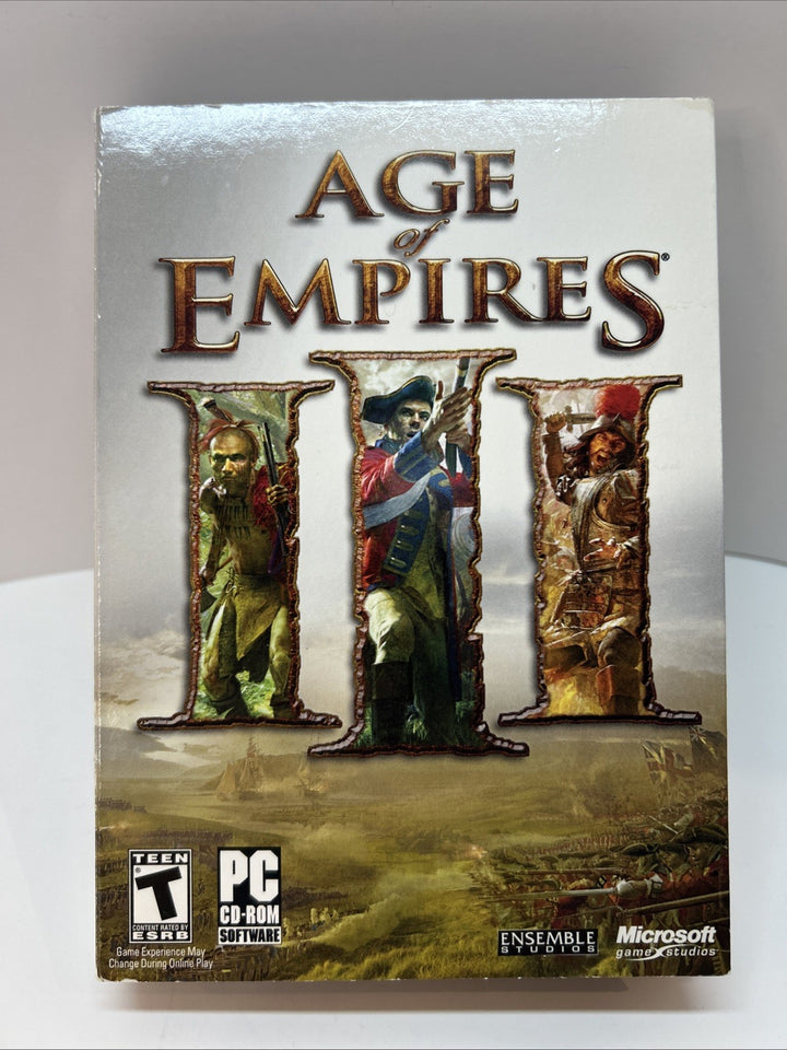 Age of Empires III (PC GAME CD-ROM, 2005)