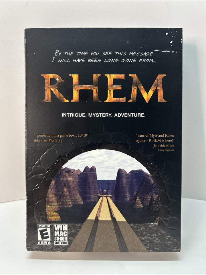RHEM (2003) Original Game for PC and MAC Rated E for Everyone