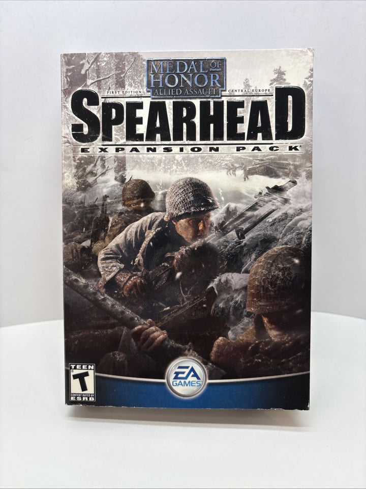 Medal of Honor: Allied Assault -- Spearhead Expansion Pack (PC, 2002) Small Box