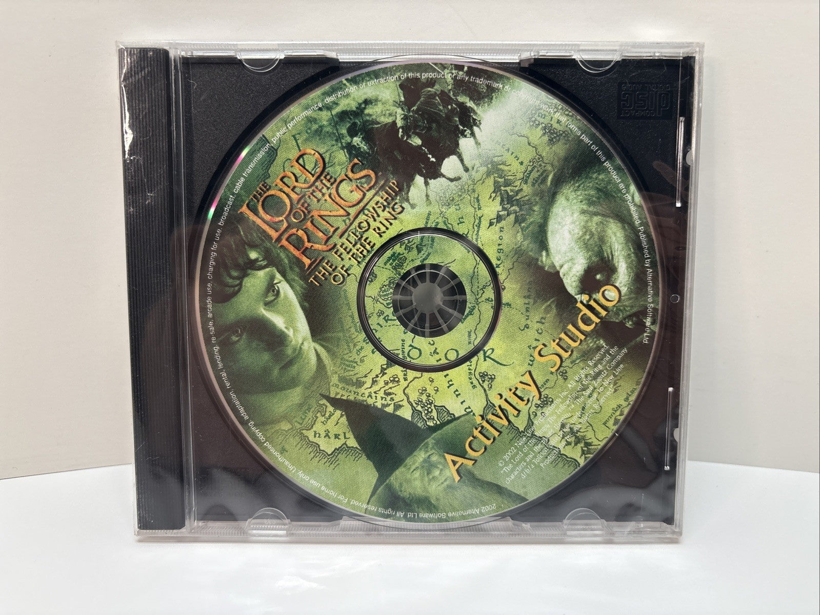 LORD OF THE RINGS ~ FELLOWSHIP OF THE RING ~ ACTIVITY STUDIO ~ CD-ROM - Sealed
