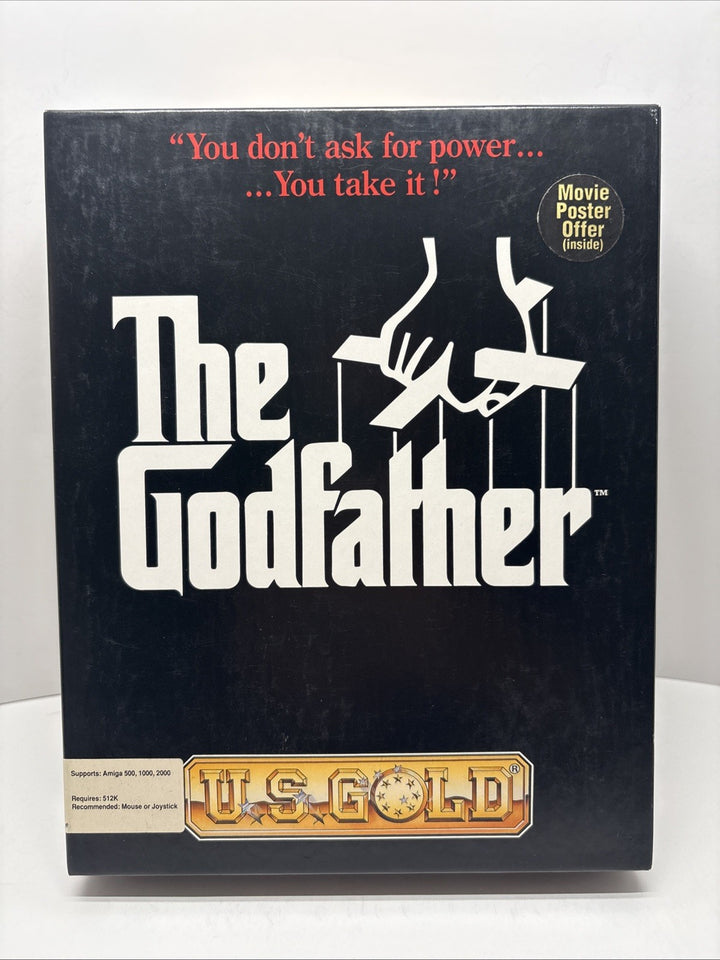 The Godfather (1991) - Commodore Amiga (Boxed with Manual and Disks)