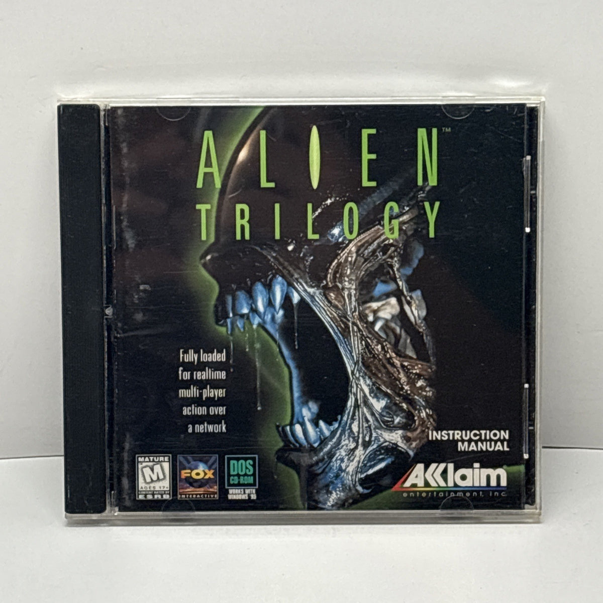 Alien Trilogy (1996) PC DOS CD-ROM Acclaim