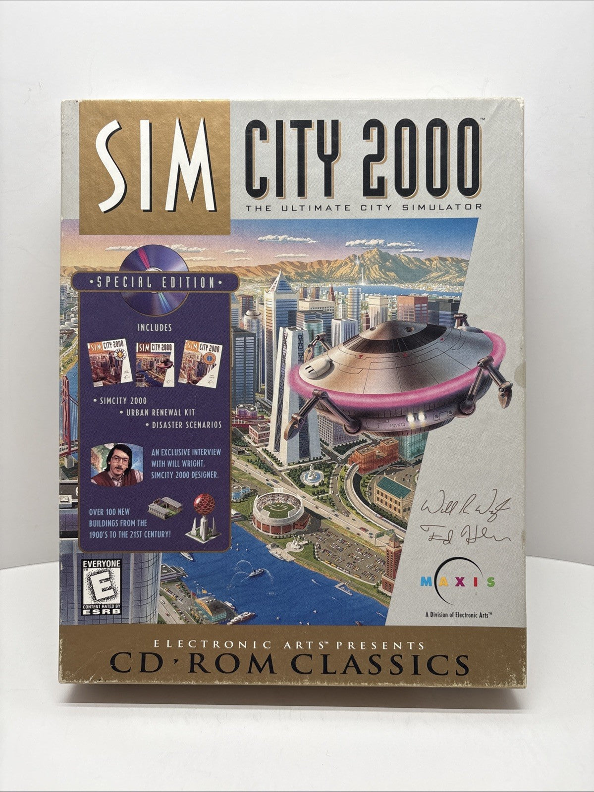 SIM CITY 2000 Special Edition CD ROM Classics Big Box - PC