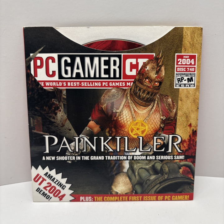 Painkiller May 2004 #7.40 PC Gamer Game Demo Disc #741-72