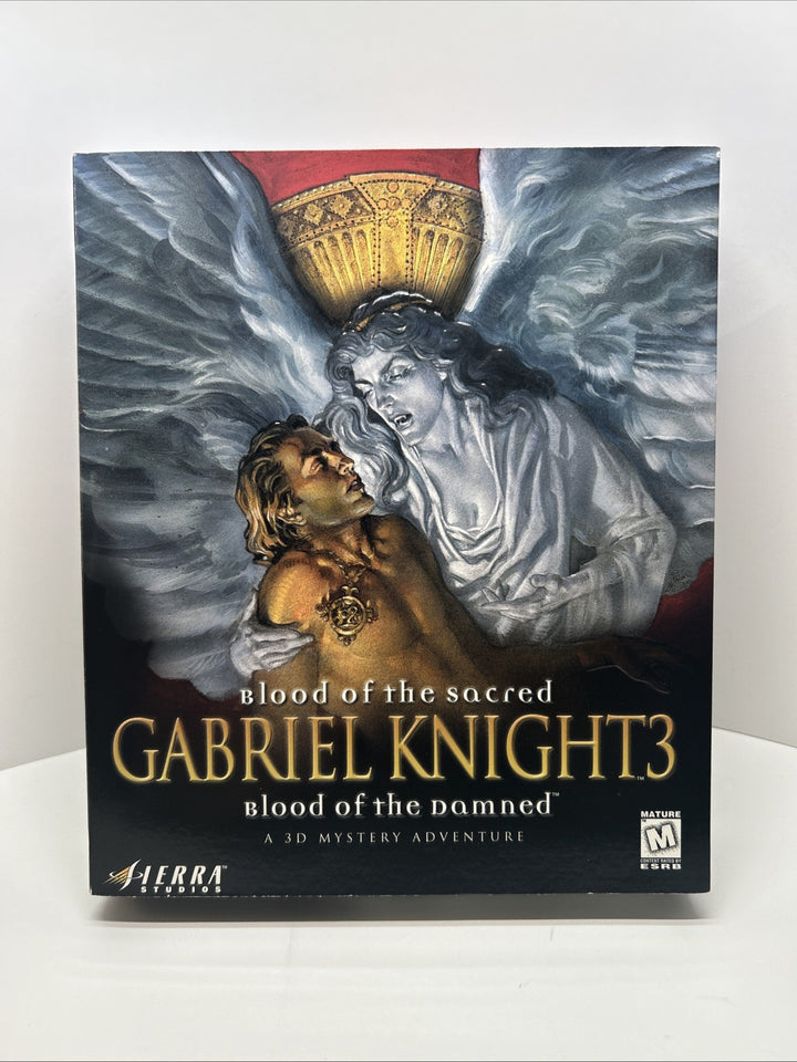 Gabriel Knight 3: Blood of the Sacred, Blood of the Damned (PC, 1999) Big Box