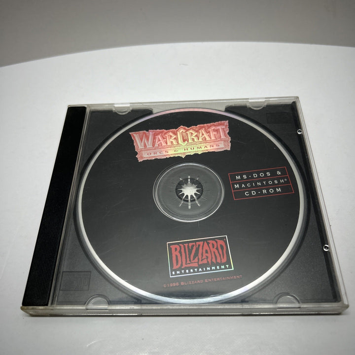 WarCraft: Orcs & Humans (PC, 1994) - DISC In Jewel Case With Back Cover