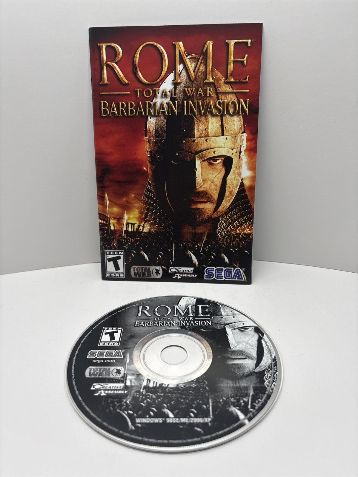 Rome Total War: Barbarian Invasion Expansion Pack - PC CD-ROM - No Box
