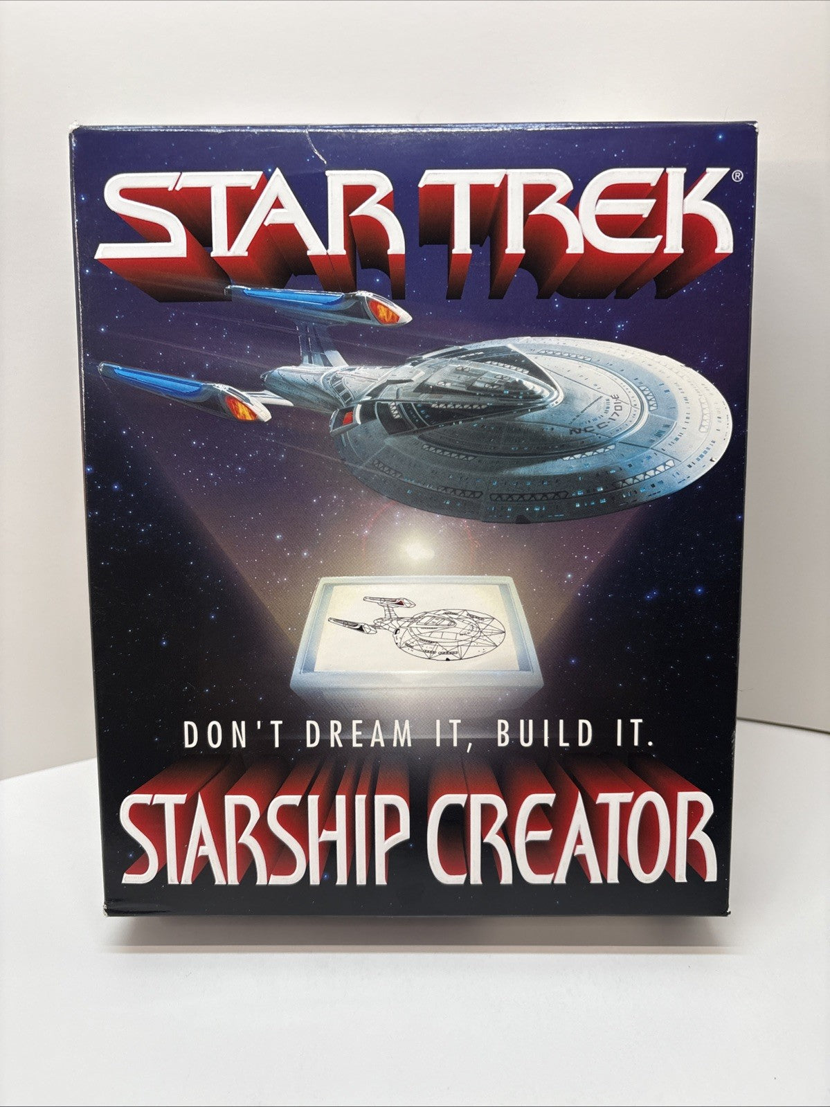 Star Trek: Starship Creator (Windows/Mac, 1999) Big box