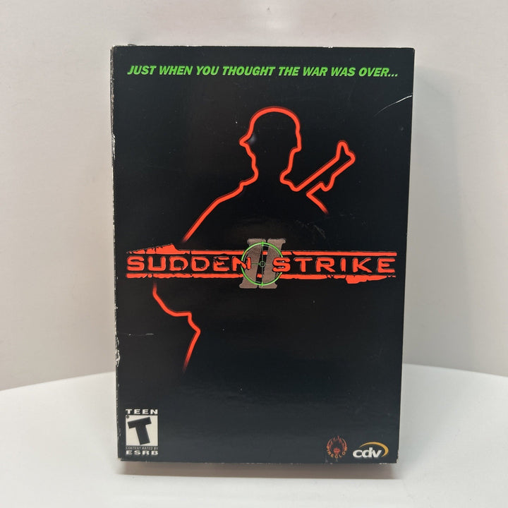 Sudden Strike II 2 (PC, 2002) Small Box RTS Fireglow