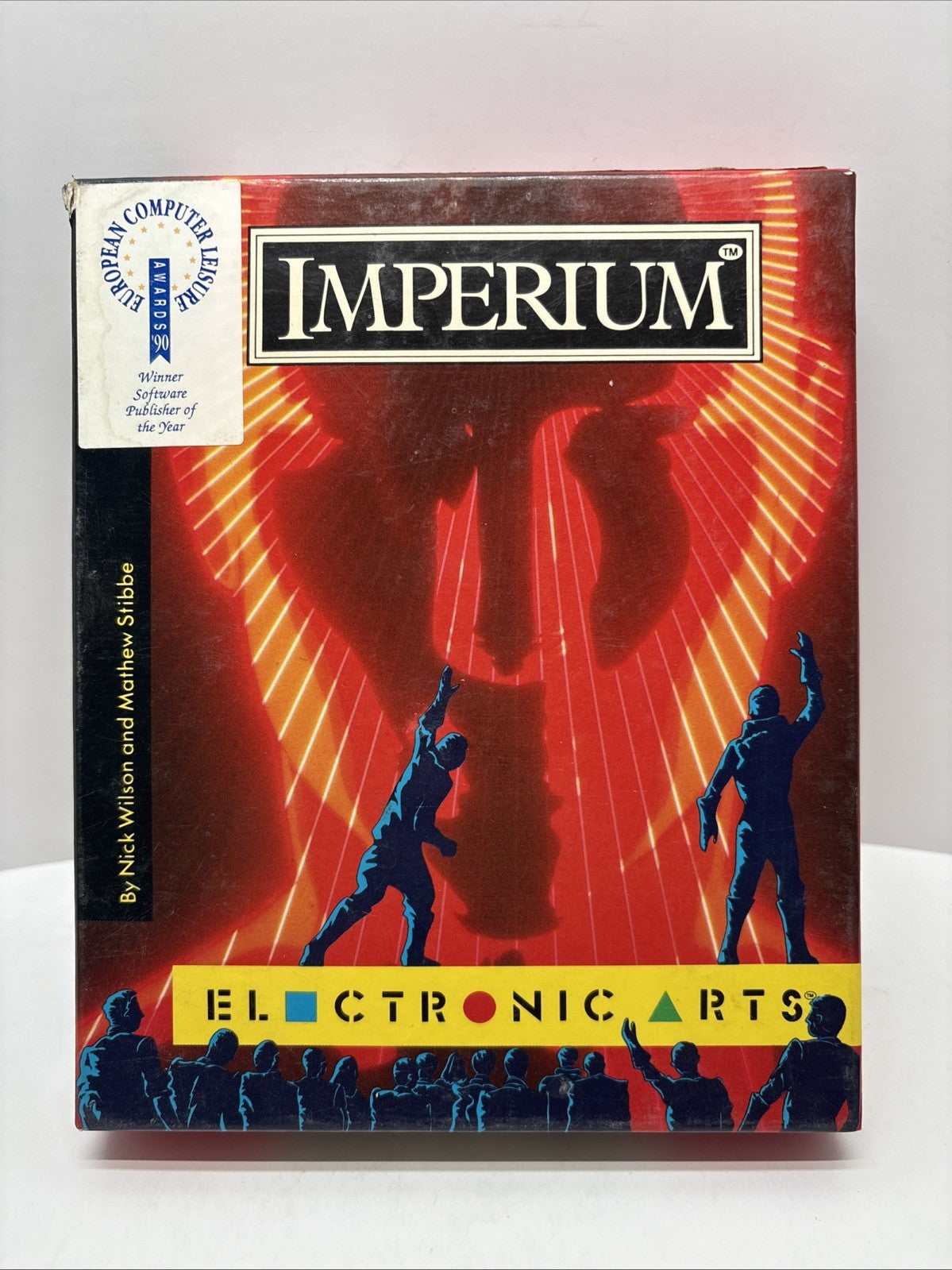 Imperium (1990) by Electronic Arts IBM PC 3.5” Floppy Disk in Box Complete