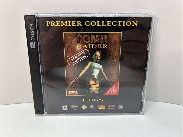TOMB RAIDER PREMIER COLLECTION (PC CD-ROM) *French*Jewel Case, Cds, Manual.
