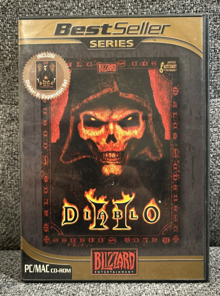 DIABLO 2 BEST SELLER SERIES AVEC LORD OF DESTRUCTION EXPANSION PC  - French