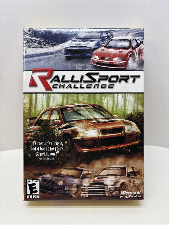 RalliSport Challenge (PC, 2002, CD-ROM)  Small Box
