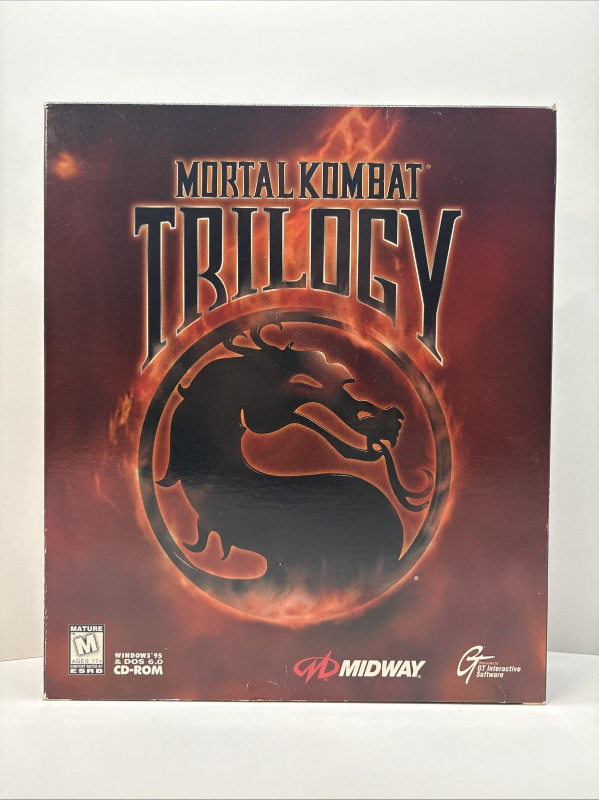 Mortal Kombat Trilogy (1997) Midway GT Interactive - Windows PC CD-ROM - BIG BOX