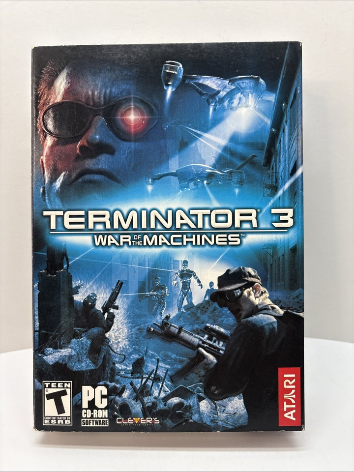 Terminator 3 War Of The Machines PC CD-ROM 2003 Atari