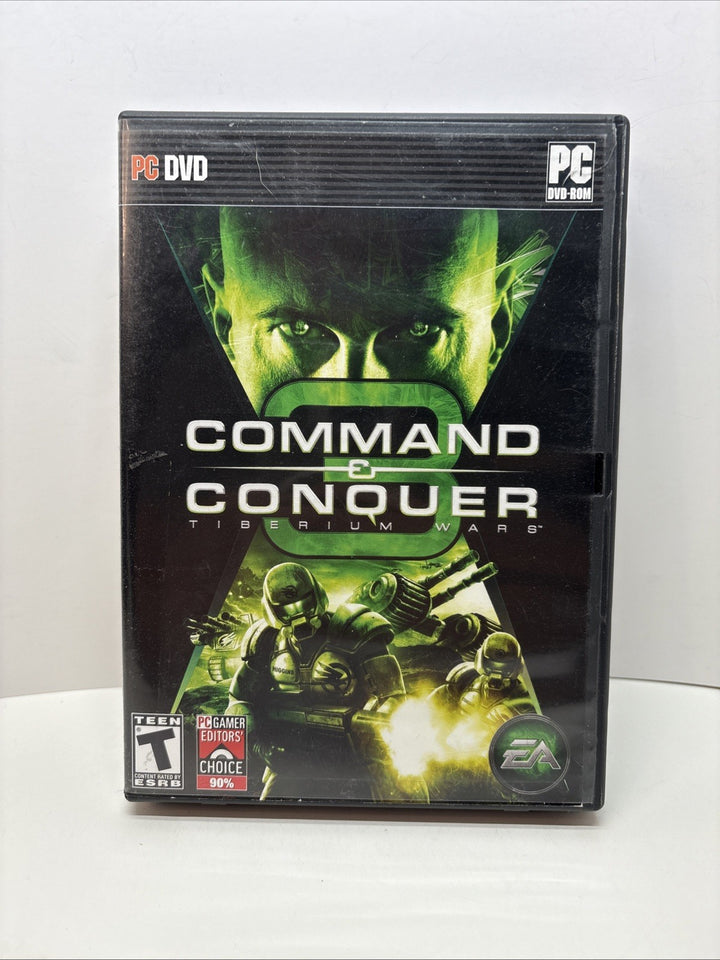 Command & Conquer 3: Tiberium Wars (PC: Windows, 2007) complete