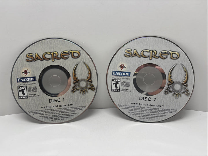 Sacred (2004) - PC CD 1-2 - Ascaron Entertainment - Discs Only
