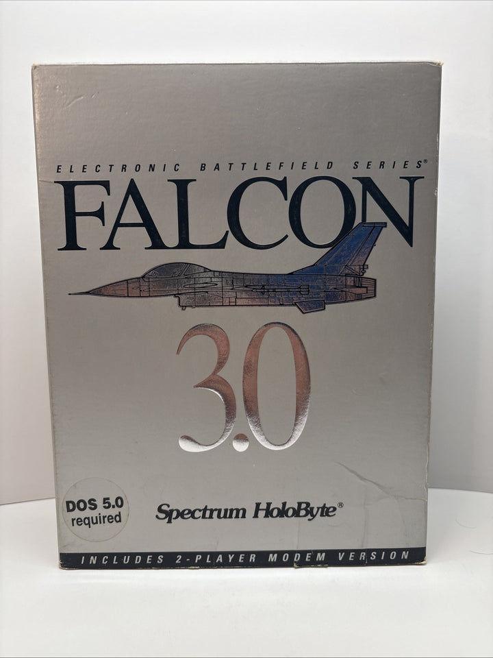 Falcon 3.0 (1991) Spectrum Holobyte DOS PC - 5.25″ Disks