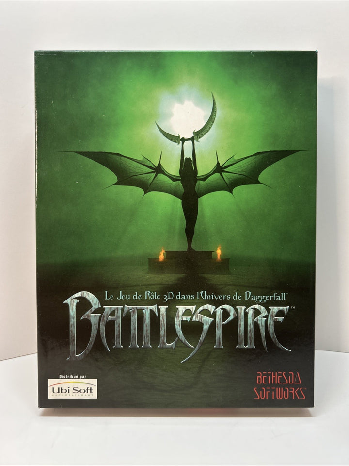 An Elder Scrolls Legend Battlespire (1997) PC CD-ROM Big Box Ubisoft French 🇫🇷
