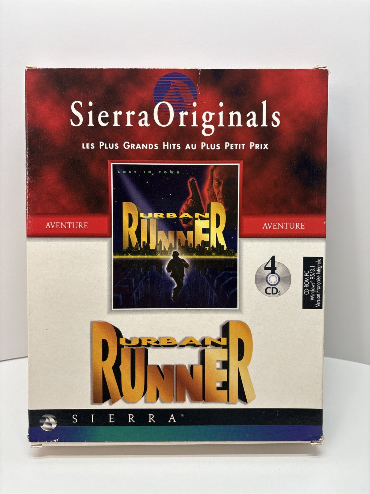 Urban Runner (1996) PC CD-Rom Sierra Originals - French Français