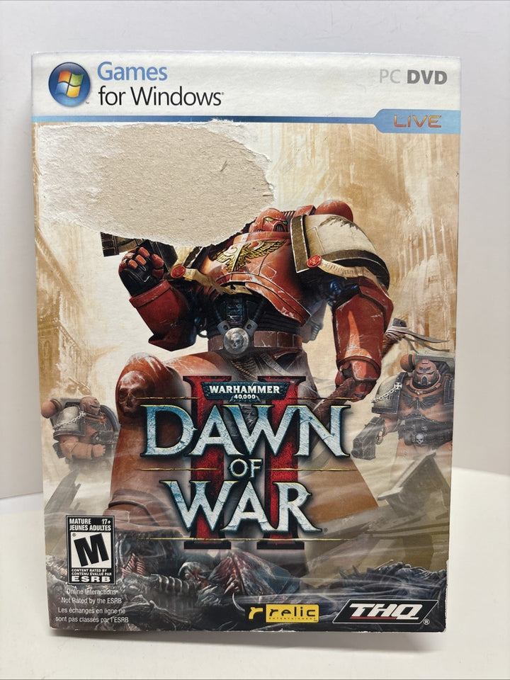 Warhammer: Dawn of War II 2 PC (Complete with Manual and Poster)