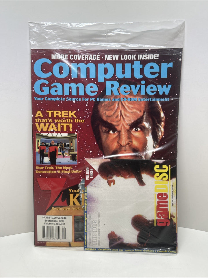 Computer Game Review Magazine Volume 5 Issue 2 September 1995 - Sealed