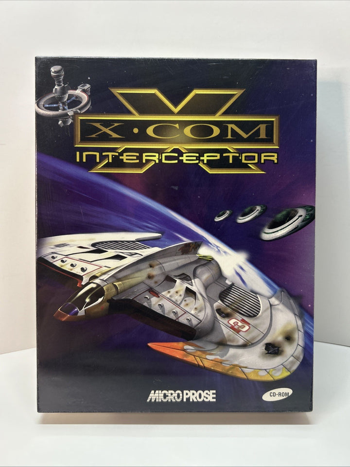 X-Com Interceptor by Micro Prose (1998) - Big Box (PC) - SEALED NEW - EU French