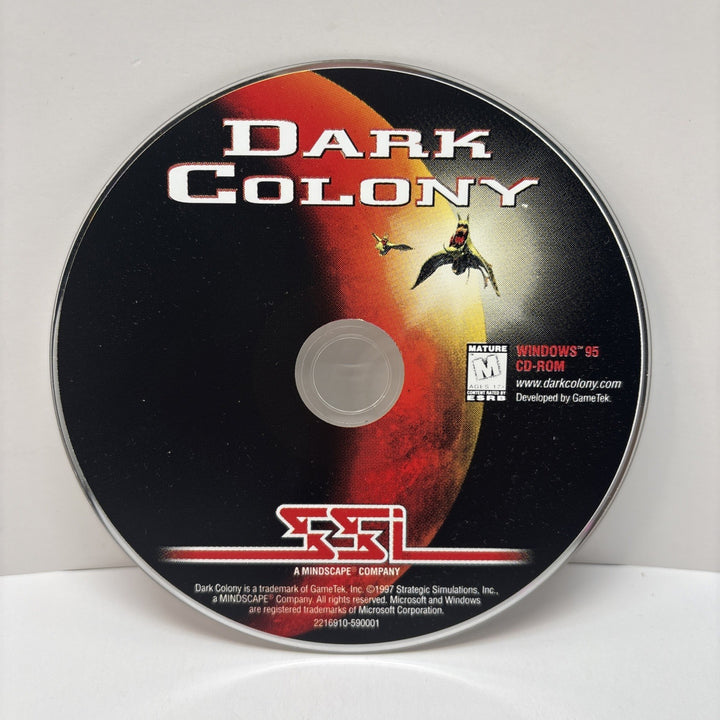 Dark Colony (1997) PC CD-ROM Windows 95 - SSI