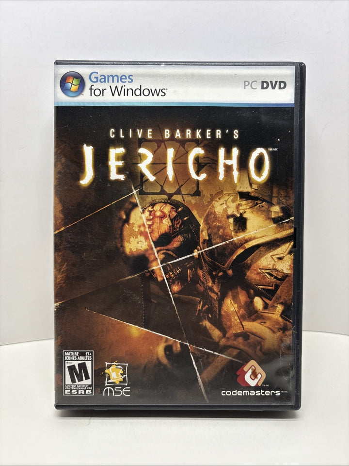 Clive Barker's Jericho  (PC Games, 2007) Windows  Complete
