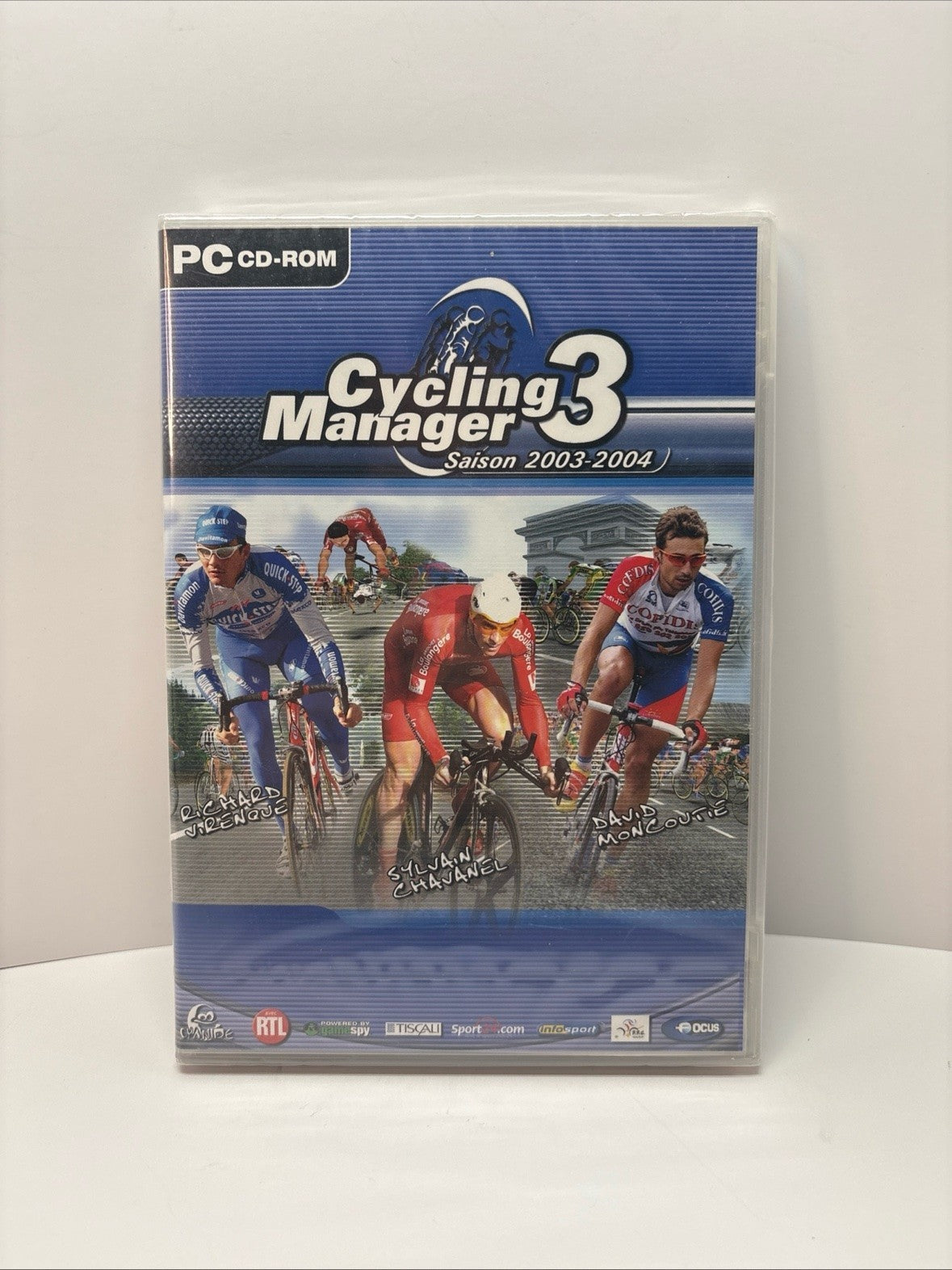 Cycling Manager 3 PC CD-ROM Sealed FR Edition DVD Case Sports Management 2003