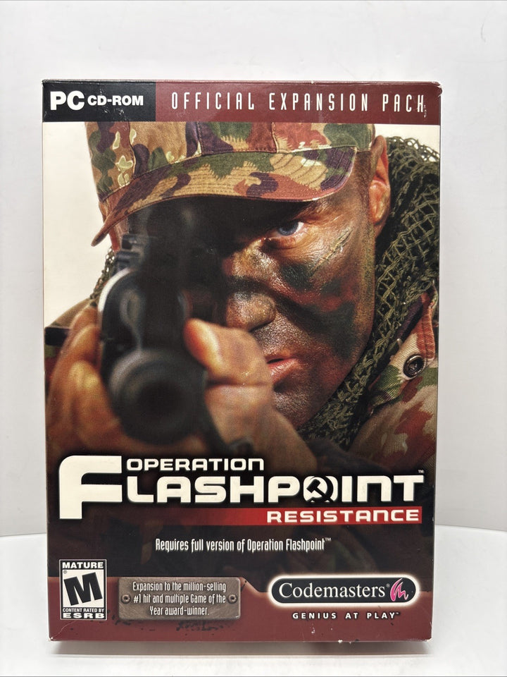 Operation Flashpoint Resistance Expansion Pack PC Game Complete