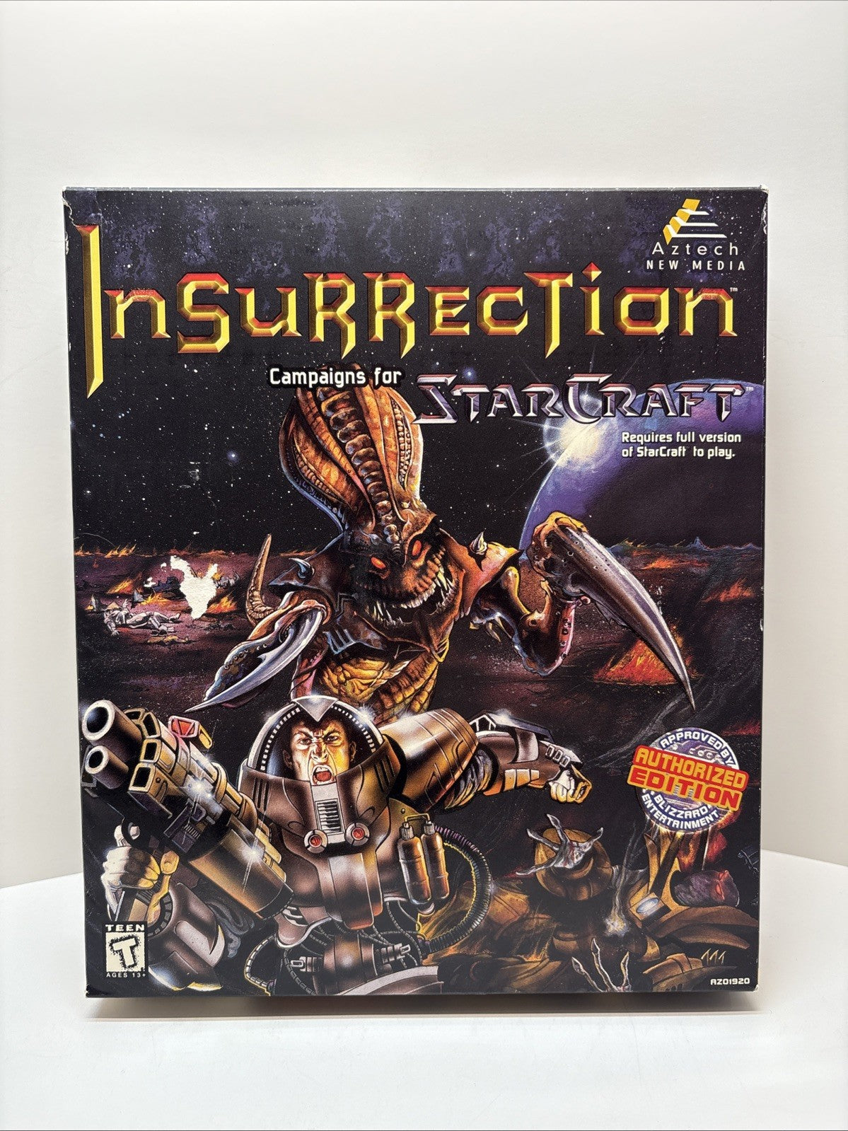 Insurrection Campaigns For StarCraft 1998 Aztech PC & StarCraft/Expansion