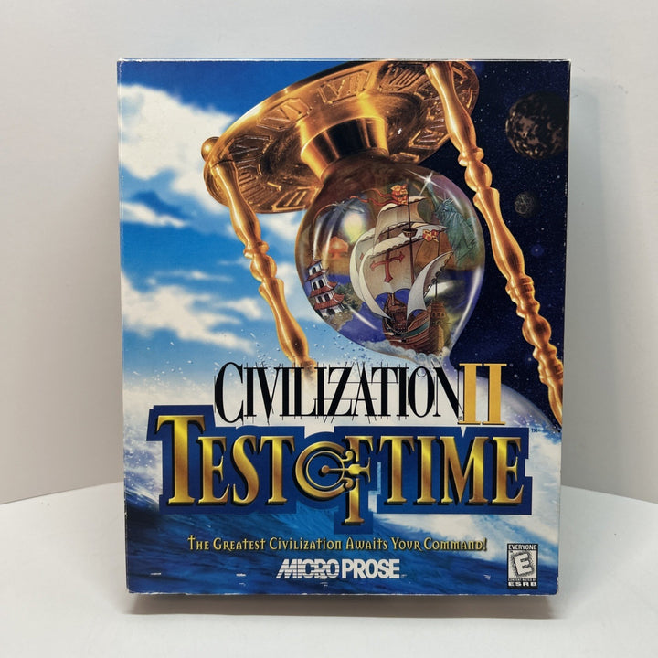 Civilization II 2 Test of Time: Big Box w/ Game In Jewel Case - No Manual/insert