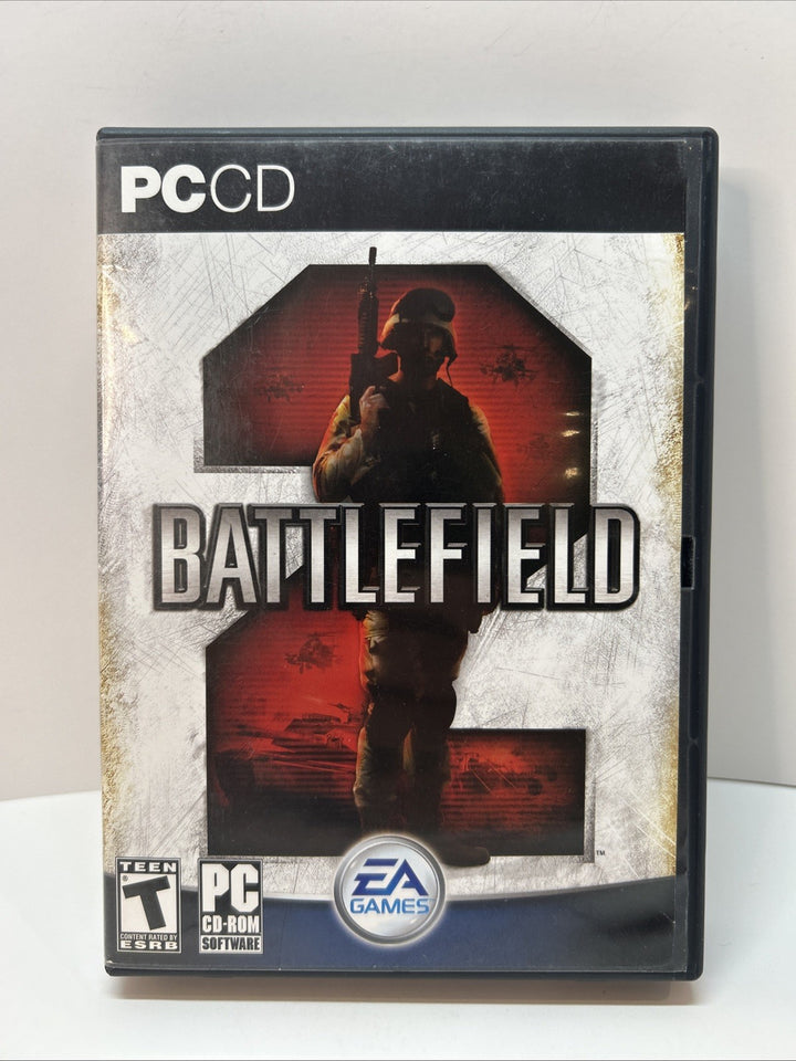 Battlefield 2 (PC CD-ROM, 2005) With Manual And Inserts