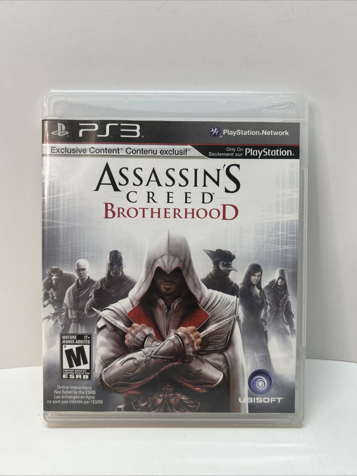 Assassin's Creed: Brotherhood (Sony PlayStation 3, 2010) PS3