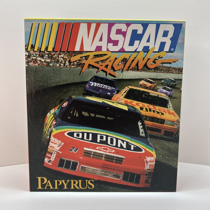 Nascar Racing - Big Box PC Video Game Papyrus 3.5” Disks 1994