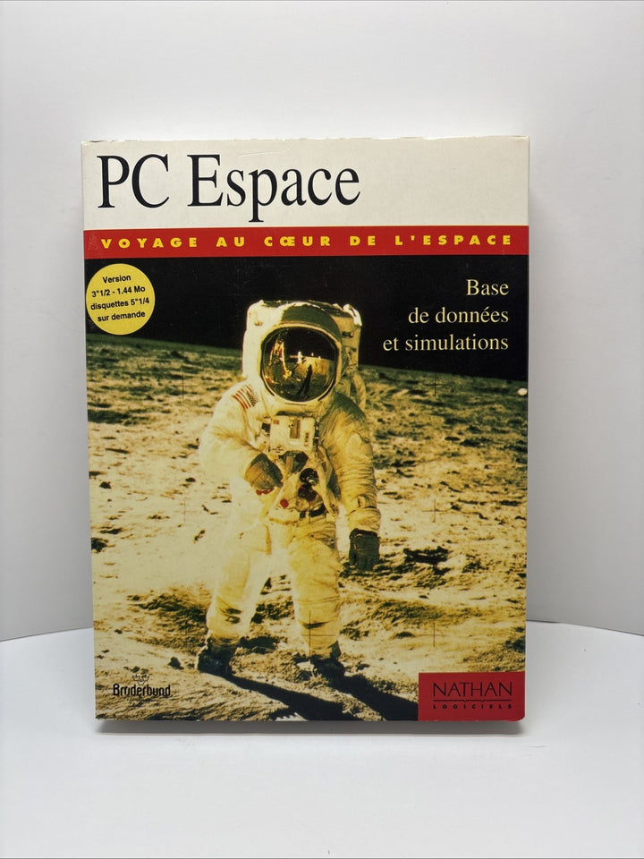 PC Espace Voyage Au Coeur De L’espace (1993) - 3.5” Disks - Nathan Logiciels