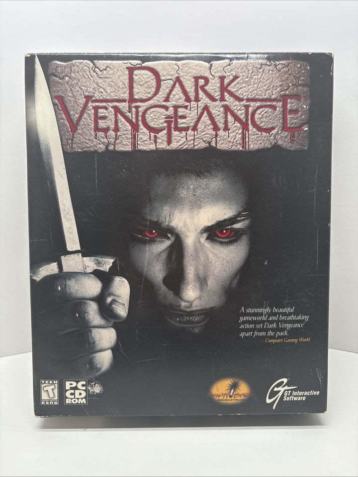 Dark Vengeance (PC, 1998) Big Box
