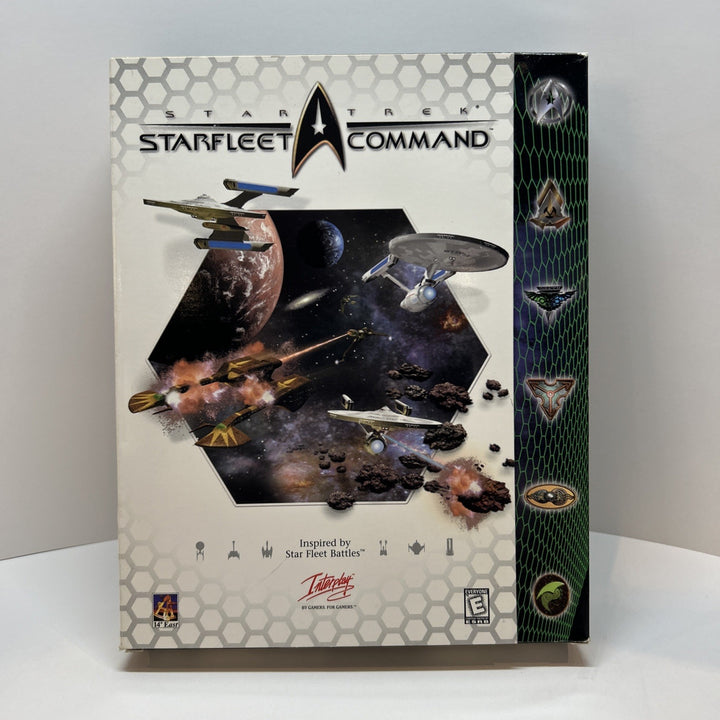 Star Trek Starfleet Command PC (1999) Big Box Complete CIB